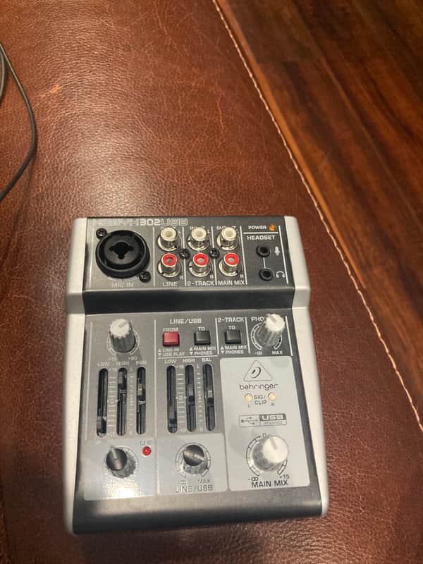 Behringer Xenyx 302USB Mixer and USB Interface 2012 - Present - Standard image 1