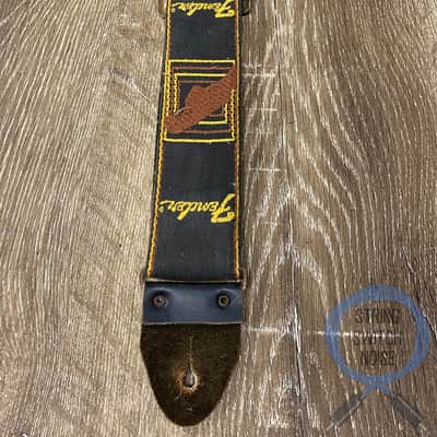 Fender Original 1969-70's Vintage Strap, horizontal logo, metal buckle image 7