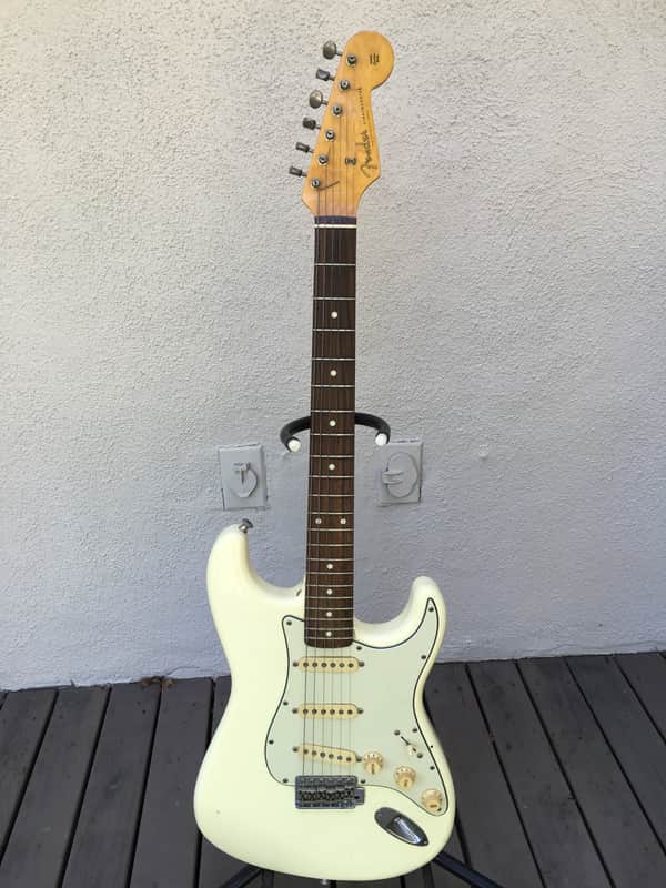 Fender Strat 1980's Olympic White/Jon Sidel Collection image 1