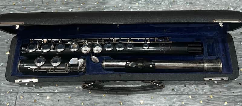 Moritz Max Monnig Leipzig Germany Flute 1930-40 - Grenadilla wood/Silver image 1