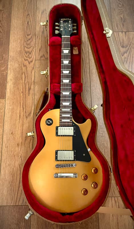Gibson Les Paul Studio '50s Tribute Gold Top Dark Back - RELIC image 1