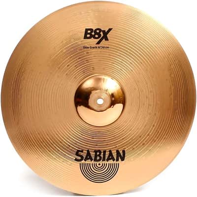 Sabian 16" B8X Thin Crash Cymbal