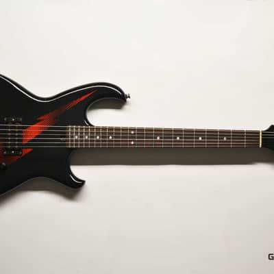 Aria Pro II RS Inazuma-I 1983-1984 Black w/Thunderbolt | Reverb