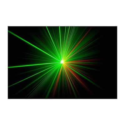 American DJ Micro 3D II | Compact 200 Green Red Laser Beams Light Fixture image 5