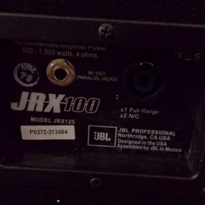 JBL JRX-125 Passive Loudspeakers 2x15 w/1" driver - Pair w/covers image 3