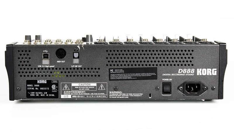 Korg D888 8-Track Digital Recording Studio | Reverb