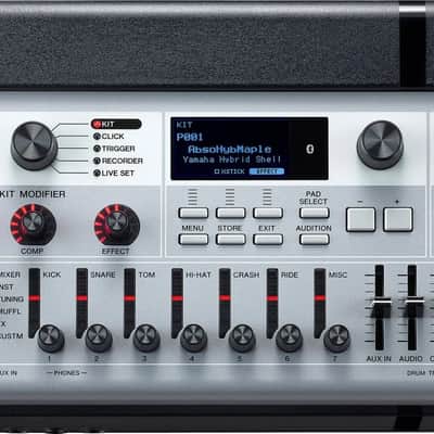 Yamaha DTX10K-M Black Forest - Open Box, Floor stock image 2