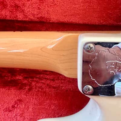 Fender Jimi Hendrix Artist Series Tribute Stratocaster 07/1997 Olympic White - Sammlerstück image 17