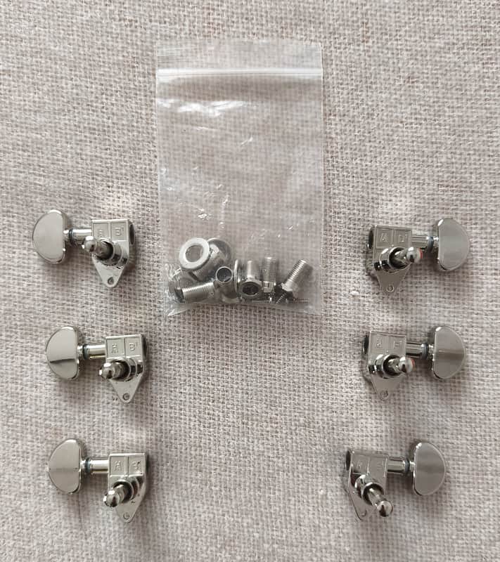 Grover GR102-18N Rotomatics 3L/3R - Nickel 2.Set image 1
