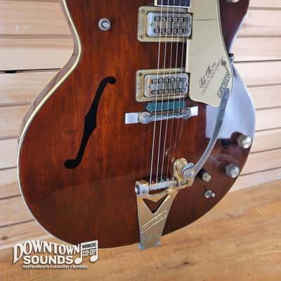 1968 Gretsch Chet Atkins 6122 Country Gentleman with Gretsch Hard Case - Walnut Brown, 7lbs 14oz image 5