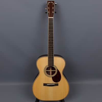 2019 Huss & Dalton TOM-R Custom Brazilian / Adirondack Acoustic Guitar image 2