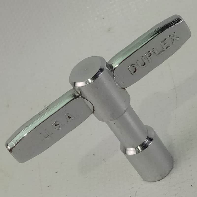 Duplex Rogers Drum Key Chrome Grossman Era Snare/Tom Vintage 60s image 1