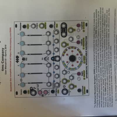 4MS Spherical Wavetable Navigator 2019 - Present - Black image 4