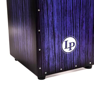 LP Aspire Accents Wire Cajon Blue Burst Streak LPA1332-BBS image 3