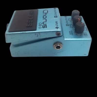 Boss CE-3 Bass Chorus (Dark Gray Label) 2001 - Present - Blue X6895 image 3