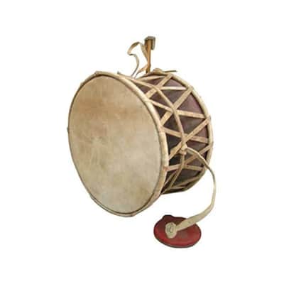 Handcrafted Nepali Damaru Drum Sacred Shiva Hand Drum Folk Percussion Instrument image 2