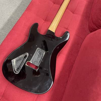 Unknown Set neck Stratocaster Body and Neck Project - Black image 5