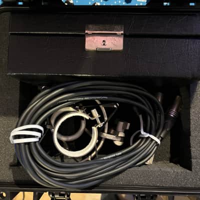 Vintage Neumann U87 Large Diaphragm Multipattern Condenser Microphone with refurbished swivel mount, extra Neumann brand capsule, shockmount, mic case and pelican case! image 20