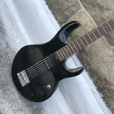 OLP MM5 (Music Man Silhouette Bass) Bass VI or Baritone Guitar Black image 3