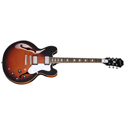 Bonehead Riviera Dark Tobacco Sunburst + Etui Epiphone image 3