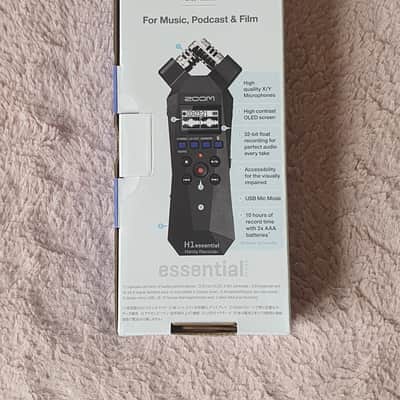Zoom H1essential Portable Recorder 2024 - Present - Black image 8