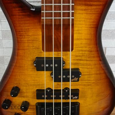 Spector EuroBolt 4 Left Handed - Tobacco Sunburst image 6