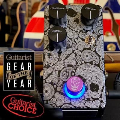 Flattley Boutique Effects Pedals Guitar Platinum Range - Revolution Dynamic Overdrive Pedal image 2