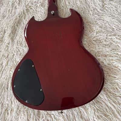 Gibson SG Standard "Large Guard" with Maestro Vibrola 1966 - 1971 - Cherry image 8
