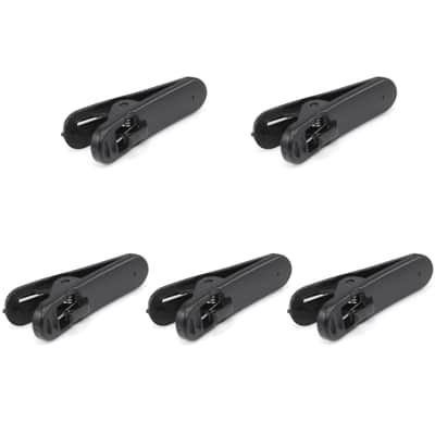 YPA MMC35 BEIGE Mic Clip FOR Headset Tie-clip Lapel Microphone Cable 5PCS - Beige image 4