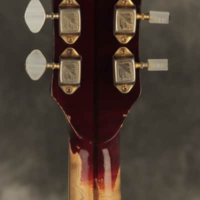 original 1965 Guild F-50 Navarre flattop Sunburst image 21