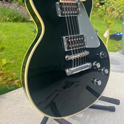 Vintage Black Beauty LP John Sykes Signature Fresher FL550 Greco K*ller? Made in Japan, 1984. image 5