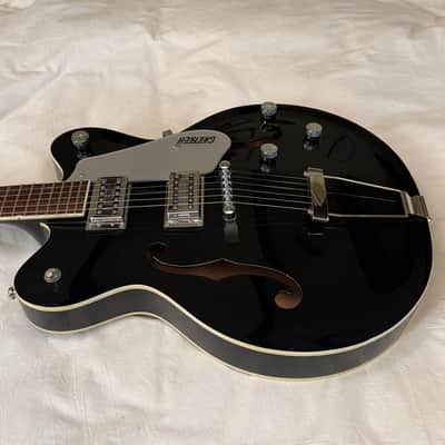 Gretsch G5122DC Hollow Body Double Cut - Made in Korea (MIK) - Black - Free Pro Setup image 5