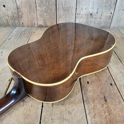 Gibson  LG-1 1965 with Transitional 1 5/8" Nut & Replaced Bridge Original Case - Natural image 14