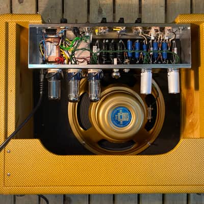 General Vintage Tone Tweed Deluxe amp Custom 16 hand wired 1957 NOS charged 5e3 Tweed image 2