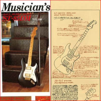 Fernandes Revival ST85DM アメリカンアルダーボディー Dave Murry Model Fernandes ST-85DM American Alder DiMargio PU | Reverb