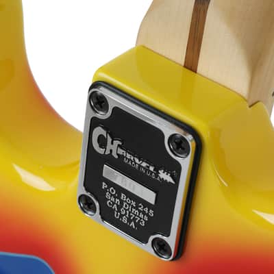 Charvel USA Custom San Dimas Vintage Flames Graphic Unique Design Flame Guitar image 8