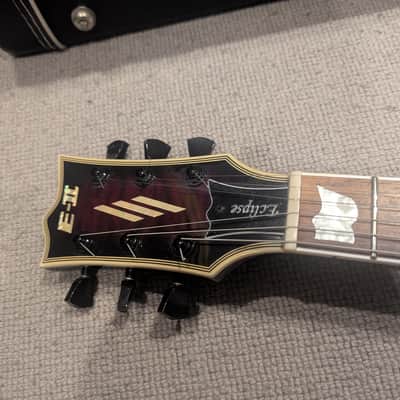 ESP E-II Eclipse 2014 - 2022 - See Thru Black Cherry Sunburst image 5