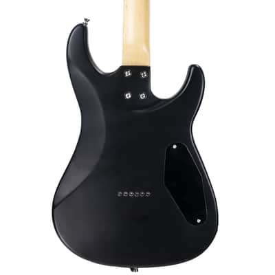 Sawtooth Left Handed ST-M24 Alder Wood Electric Guitar, Satin Black image 3