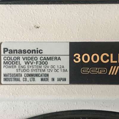 Panasonic WV-F300 300 CLE CCD III Color Video Camera image 3