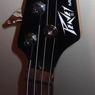 Peavey Milestone 4-String Electric Bass - Trans Red, As New W/ HSC image 2