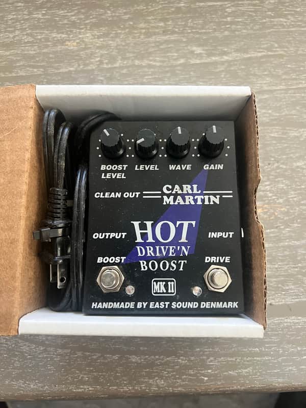 Carl Martin Hot Drive 'N Boost mkII 2000s - Black image 1