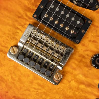 1987 Gibson US-1 - Sunburst | USA Vintage Super Strat HSS Quilt Maple Top Factory Kahler Tremolo Ebony Fretboard 24 Frets | CoA OHSC image 20