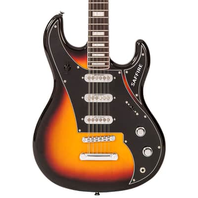 Rapier Saffire 12 String Electric Guitar ~ Sunburst image 4