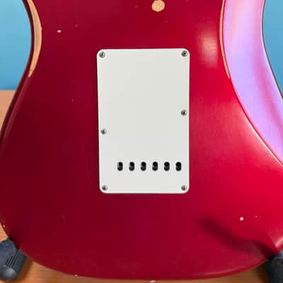 Fender Fender Road Worn 60s Strat with American Vintage 59 Pickups 2022 - Faded Candy Apple Red image 8