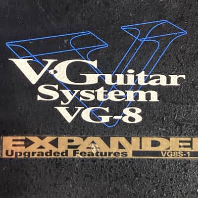 Roland VG-8 Expanded VG-8S1 Gold Letter Virtual Guitar Processor - Black