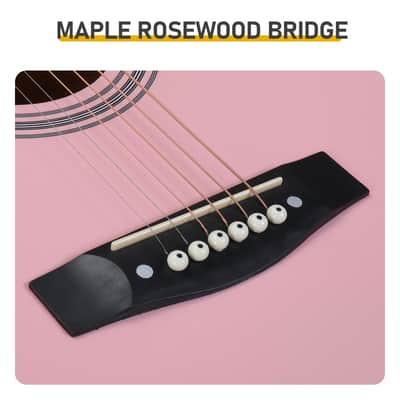 🎸Acoustic Guitar +Soft Case/Gig Bag +Tuner +Strap +Picks!🎸 image 9