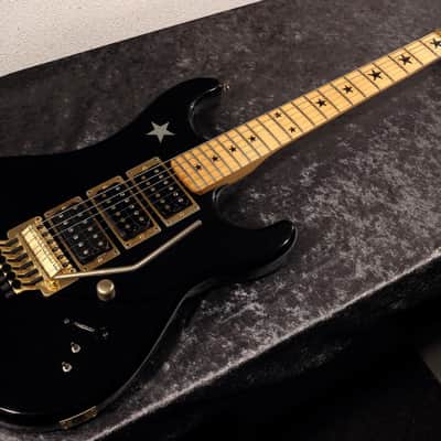 Kramer Sambora Signature Guitar 1989 Black w/ Gold Hardware image 1