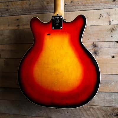1966 Fender Coronado ii In Sunburst image 8