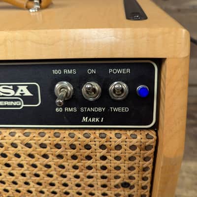 Mesa Boogie Mark I Reissue 100 Watt 1x12 Combo in Figured Maple with Wicker Grille image 17