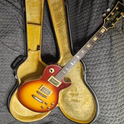 Univox Les Paul Lawsuit Era 1970s Gimme with original hardshell case image 6